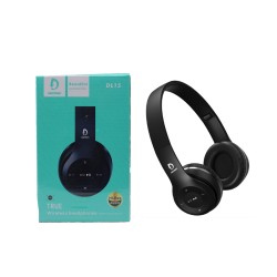 WIRELESS HEADPHONES DENMEN DL15 BLACK WIRELESS HEADPHONES DENMEN DL15 BLACK